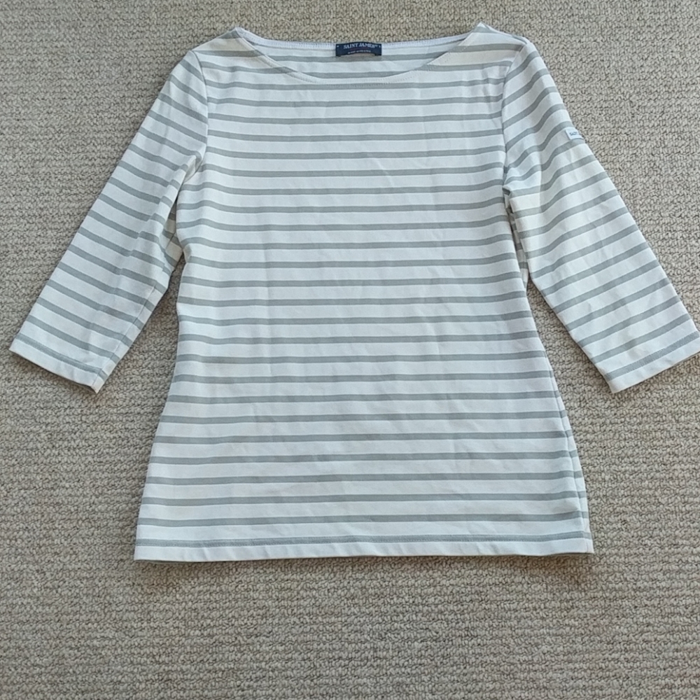 Saint James  Breton Striped Top - S EUC